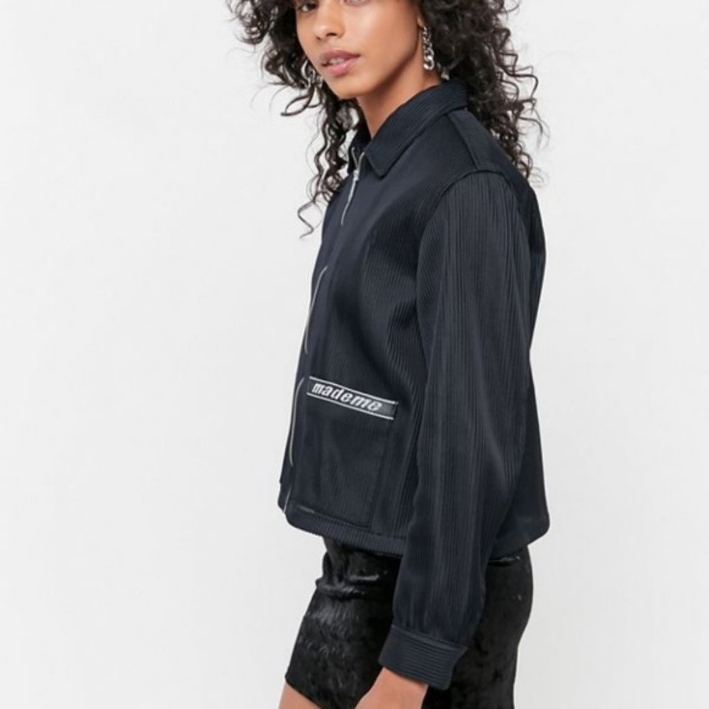 MadeMe Lenticular Zip-Front Work Jacket - Picture 4 of 10